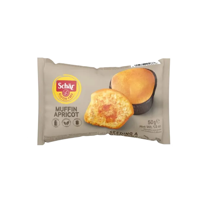 Schar Muffin plněný meruňkovou marmeládou 50 g BLP